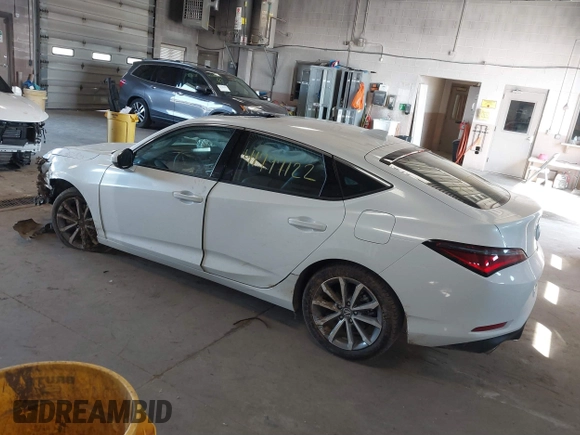 2024 Acura Integra with VIN 19UDE4H27RA026300, listed as a IAAI auction lot 41797122 with 5,855 mi miles and . Bid and sale history available at DreamBid. Image 3.