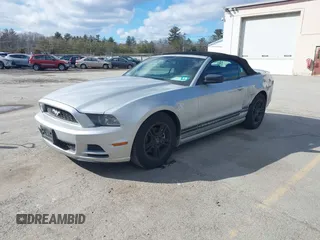 2013 Ford Mustang V6 z VIN 1ZVBP8EMXD5242038, wystawiony jako IAAI lot #41744352 z przebiegiem 167 227 mil mil oraz . Historia ofert i sprzedaży dostępna na DreamBid. Obrazek 2.