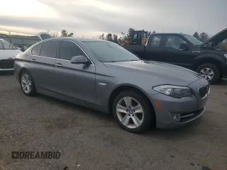 2012 BMW 5 Series 528i xDrive with VIN WBAXH5C51CDW02783, listed as a Copart auction lot 53028215 with 95,006 mi miles and Clean Title. Bid and sale history available at carsss.com. Image 4.
