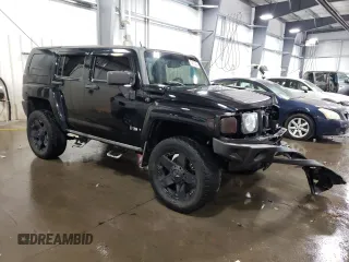 2006 Hummer H3 with VIN 5GTDN136868179898, listed as a Copart auction lot 74678304 with 201,316 mi miles and Salvage Title. Bid and sale history available at carsss.com. Image 4.