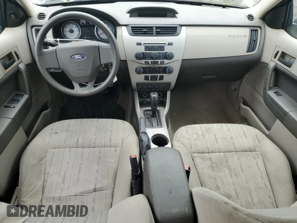 2008 Ford Focus SE with VIN 1FAHP35N18W102569, listed as a Copart auction lot 57267505 with 179,000 mi miles and Salvage Title. Bid and sale history available at DreamBid. Image 8.