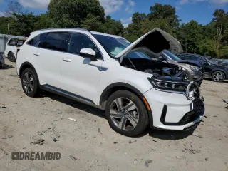 2023 Kia Sorento Hybrid SX Prestige with VIN KNDRKDLG8P5199393, listed as a Copart auction lot 41619555 with 13,370 mi miles and Salvage Title. Bid and sale history available at carsss.com. Image 4.