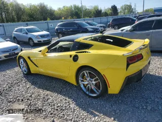 2017 Chevrolet Corvette Z51 3LT with VIN 1G1YM2D76H5109743, listed as a Copart auction lot 52446645 with Not provided miles and Salvage title. Bid and sale history available at DreamBid. Image 2.
