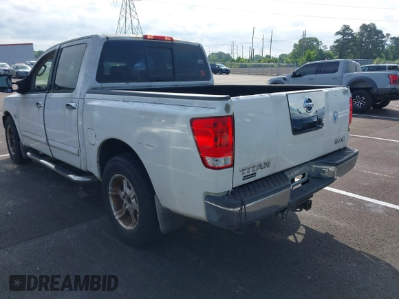 2004 Nissan Titan LE with VIN 1N6AA07A34N517511, listed as a IAAI auction lot 42250560 with 122,189 mi miles and . Bid and sale history available at DreamBid. Image 3.
