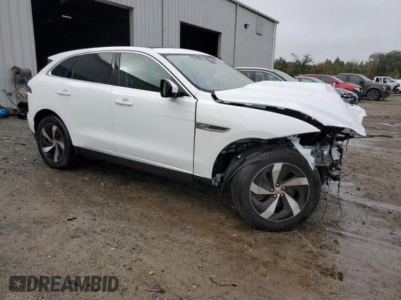 2021 Jaguar F-Pace S with VIN SADCJ2EX4MA664799, listed as a Copart auction lot 84761824 with 28,978 mi miles and Non repairable. Bid and sale history available at DreamBid. Image 4.