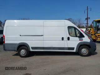 2018 Ram ProMaster Cargo with VIN 3C6URVJG1JE152160, listed as a IAAI auction lot 41758214 with 91,856 mi miles. Bid and sale history available at carsss.com. Image 14.