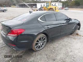 2019 Genesis G70 Advanced with VIN KMTG44LA0KU038176, listed as a IAAI auction lot 41718528 with 85,728 mi miles and . Bid and sale history available at DreamBid. Image 4.