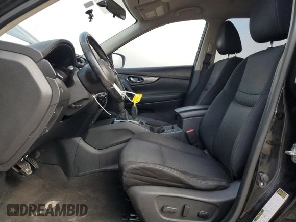 2017 Nissan Rogue SV with VIN JN8AT2MT3HW402720, listed as a Copart auction lot 46902295 with 147,460 mi miles and Salvage Title. Bid and sale history available at carsss.com. Image 7.