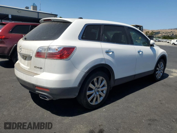 2010 Mazda CX-9 Grand Touring with VIN JM3TB2MVXA0204032, listed as a Copart auction lot 58730845 with 163,522 mi miles and Clean title. Bid and sale history available at DreamBid. Image 3.