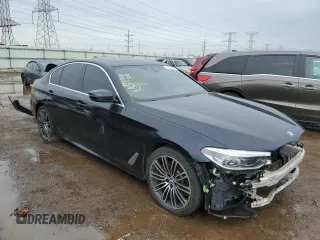 2020 BMW 5 Series z VIN WBAJB1C04LCD27469, wystawiony jako Copart lot #85962264 z przebiegiem 112 807 mil mil oraz Czysty tytuł • Clean title. Historia ofert i sprzedaży dostępna na DreamBid. Obrazek 4.