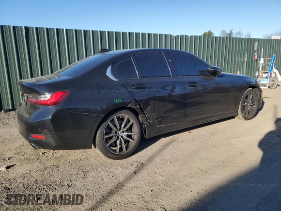 2020 BMW 3 Series 330i xDrive with VIN 3MW5R7J04L8B23519, listed as a Copart auction lot 50749415 with 103,324 mi miles and Salvage Title. Bid and sale history available at carsss.com. Image 3.