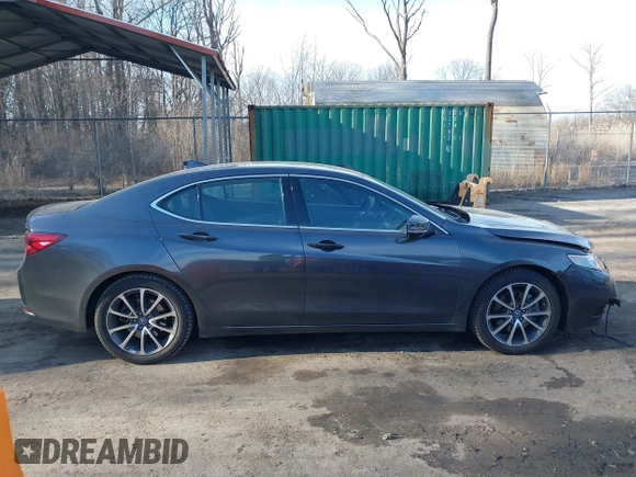 2016 Acura TLX Advance with VIN 19UUB3F7XGA003785, listed as a IAAI auction lot 41704559 with 123,251 mi miles and . Bid and sale history available at DreamBid. Image 14.