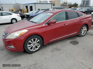 2012 Hyundai Azera with VIN KMHFG4JG2CA167317, listed as a Copart auction lot 74265294 with 135,108 mi miles and Clean Title. Bid and sale history available at carsss.com. Image 1.