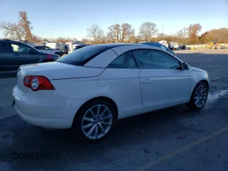 2007 Volkswagen Eos 3.2L with VIN WVWDB71F77V027135, listed as a Copart auction lot 81643084 with 93,318 mi miles and Salvage Title. Bid and sale history available at DreamBid. Image 3.