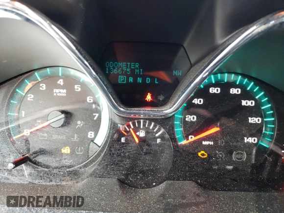 2017 Chevrolet Traverse LT with VIN 1GNKRHKD8HJ283936, listed as a Copart auction lot 51012605 with 136,675 mi miles and Clean Title. Bid and sale history available at DreamBid. Image 9.