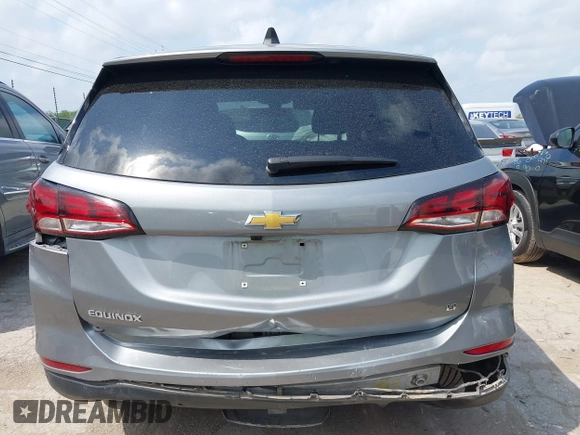 2024 Chevrolet Equinox LT with VIN 3GNAXKEGXRL353449, listed as a IAAI auction lot 42151836 with 26,903 mi miles and . Bid and sale history available at DreamBid. Image 16.