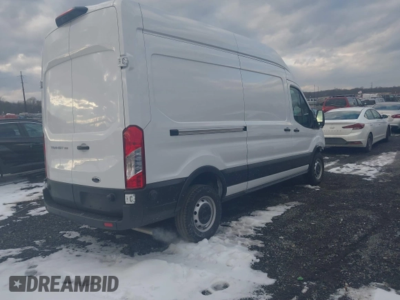 2023 Ford Transit Cargo with VIN 1FTBW1X83PKC09336, listed as a IAAI auction lot 41299101 with 10,551 mi miles and . Bid and sale history available at DreamBid. Image 4.