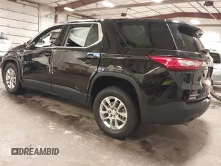 2020 Chevrolet Traverse LS with VIN 1GNEVFKW7LJ257187, listed as a IAAI auction lot 40565965 with 52,913 mi miles. Bid and sale history available at carsss.com. Image 3.