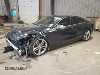 2014 Audi S7 Prestige with VIN WAUW2AFC1EN078774, listed as a Copart auction lot 77233704 with 95,733 mi miles and Salvage Title. Bid and sale history available at carsss.com. Image 1.