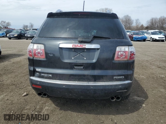 2007 GMC Acadia SLT with VIN 1GKEV33707J119533, listed as a Copart auction lot 50095005 with 184,902 mi miles and Salvage Title. Bid and sale history available at carsss.com. Image 6.