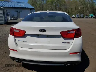 2014 Kia Optima EX with VIN 5XXGN4A79EG293633, listed as a Copart auction lot 54903205 with 120,497 mi miles and Salvage Title. Bid and sale history available at carsss.com. Image 6.