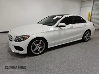 2016 Mercedes-Benz C 300 with VIN 55SWF4JB4GU172266, listed as a Copart auction lot 64450815 with 99,916 mi miles and Clean title. Bid and sale history available at DreamBid. Image 1.