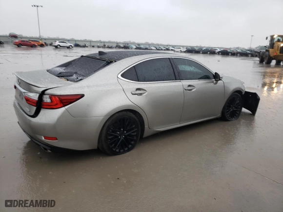 2018 Lexus ES with VIN 58ABK1GG6JU089082, listed as a Copart auction lot 41459695 with 0 mi miles and Salvage Title. Bid and sale history available at carsss.com. Image 3.
