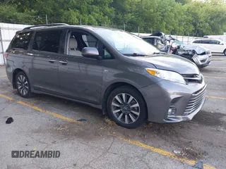 2020 Toyota Sienna XLE with VIN 5TDDZ3DC3LS235149, listed as a IAAI auction lot 42621780 with 92,331 mi miles and . Bid and sale history available at DreamBid. Image 1.