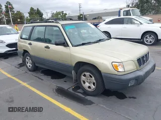2001 Subaru Forester L with VIN JF1SF63501G756377, listed as a IAAI auction lot 42803459 with 238,407 mi miles and . Bid and sale history available at DreamBid. Image 1.