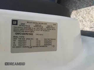 2007 Chevrolet Tahoe LT z VIN 1GNFC13047R219432, wystawiony jako IAAI lot #42410268 z przebiegiem 268 151 mil mil oraz . Historia ofert i sprzedaży dostępna na DreamBid. Obrazek 9.