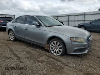 2011 Audi A4 Premium Plus with VIN WAUFFAFL4BA098850, listed as a Copart auction lot 54441645 with 145,293 mi miles and Salvage title. Bid and sale history available at DreamBid. Image 4.