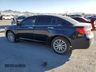 2012 Chrysler 200 Limited with VIN 1C3CCBCG6CN277823, listed as a Copart auction lot 44813385 with 155,889 mi miles and Salvage Title. Bid and sale history available at DreamBid. Image 2.