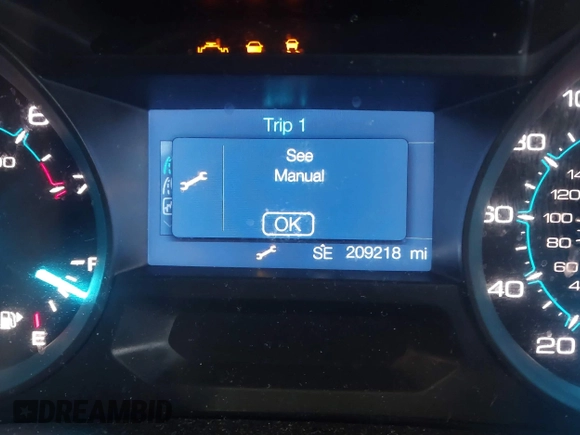 2014 Ford Explorer with VIN 1FM5K8B83EGB31774, listed as a IAAI auction lot 41540918 with 209,218 mi miles and . Bid and sale history available at carsss.com. Image 7.