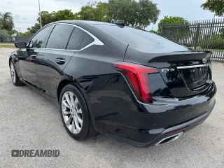 2020 Cadillac CT5 Premium Luxury with VIN 1G6DN5RKXL0124837, listed as a Copart auction lot 63713535 with 90,731 mi miles and Salvage title. Bid and sale history available at DreamBid. Image 2.