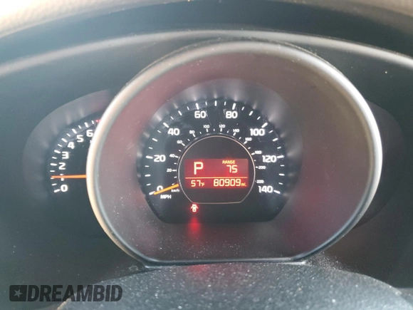 2016 Kia Soul with VIN KNDJN2A22G7362074, listed as a Copart auction lot 87255764 with 80,909 mi miles and Salvage Title. Bid and sale history available at carsss.com. Image 9.