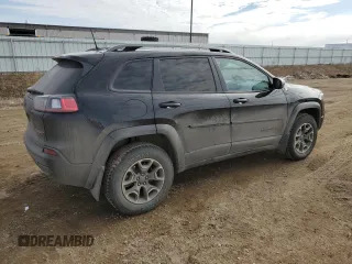 2020 Jeep Cherokee Trailhawk Elite with VIN 1C4PJMBN1LD533239, listed as a Copart auction lot 46364644 with 35,056 mi miles and . Bid and sale history available at DreamBid. Image 3.