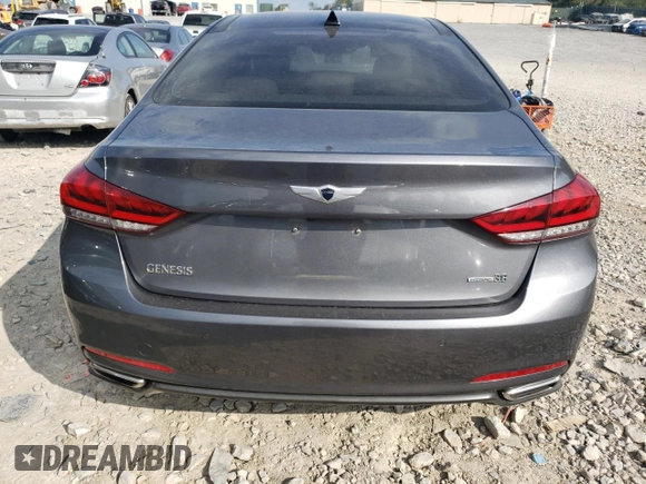 2015 Hyundai Genesis 3.8L with VIN KMHGN4JEXFU063802, listed as a Copart auction lot 68367874 with 103,495 mi miles and Salvage Title. Bid and sale history available at carsss.com. Image 6.