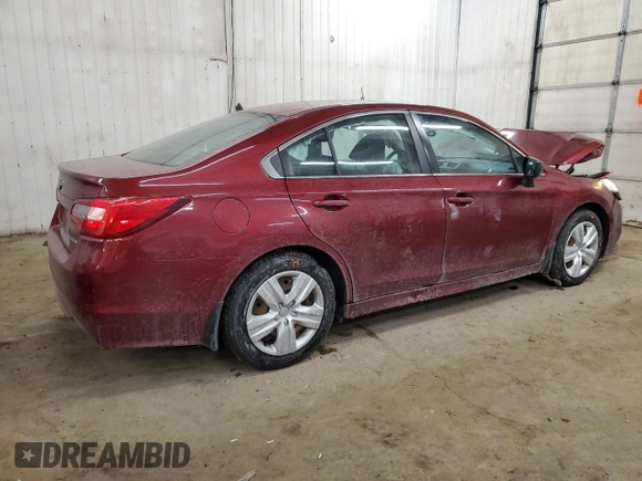 2016 Subaru Legacy 2.5i with VIN 4S3BNBA66G3056591, listed as a Copart auction lot 82662664 with 155,363 mi miles and Salvage Title. Bid and sale history available at carsss.com. Image 3.