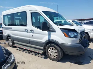 2018 Ford Transit XL z VIN 1FMZK1CM5JKB31481, wystawiony jako IAAI lot #42329280 z przebiegiem 57 051 mil mil oraz . Historia ofert i sprzedaży dostępna na DreamBid. Obrazek 13.
