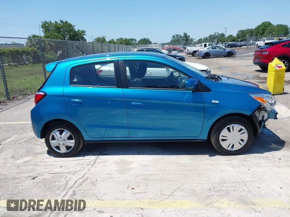 2024 Mitsubishi Mirage ES z VIN ML32AUHJ0RH017988, wystawiony jako IAAI lot #42299387 z przebiegiem 9 205 mil mil oraz . Historia ofert i sprzedaży dostępna na DreamBid. Obrazek 13.