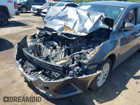 2019 Nissan Sentra SV with VIN 3N1AB7AP6KL627037, listed as a IAAI auction lot 39753676 with Not Provided miles and . Bid and sale history available at DreamBid. Image 6.