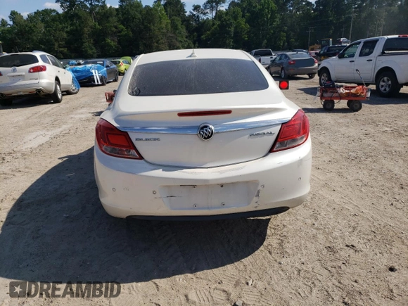 2012 Buick Regal Premium 1 with VIN 2G4GS5EK9C9132535, listed as a Copart auction lot 56859435 with 195,036 mi miles and Salvage title. Bid and sale history available at DreamBid. Image 6.