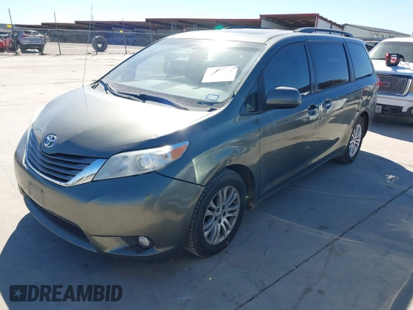 2013 Toyota Sienna XLE AAS with VIN 5TDYK3DCXDS379272, listed as a IAAI auction lot 41407282 with 240,491 mi miles and . Bid and sale history available at carsss.com. Image 19.