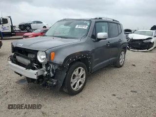 2016 Jeep Renegade Limited z VIN ZACCJADT5GPC52948, wystawiony jako Copart lot #50763015 z przebiegiem 42 824 mil mil oraz Szkoda całkowita • Salvage title. Historia ofert i sprzedaży dostępna na DreamBid. Obrazek 1.