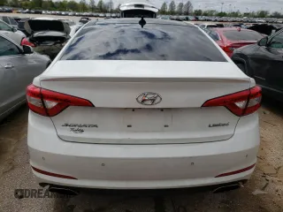 2016 Hyundai Sonata Sport with VIN 5NPE34AF4GH352681, listed as a Copart auction lot 49590854 with 88,248 mi miles and Salvage Title. Bid and sale history available at DreamBid. Image 6.