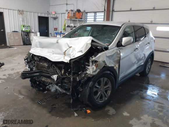 2013 Hyundai Santa Fe Sport with VIN 5XYZTDLB8DG027319, listed as a IAAI auction lot 41240809 with 1 mi miles. Bid and sale history available at carsss.com. Image 18.