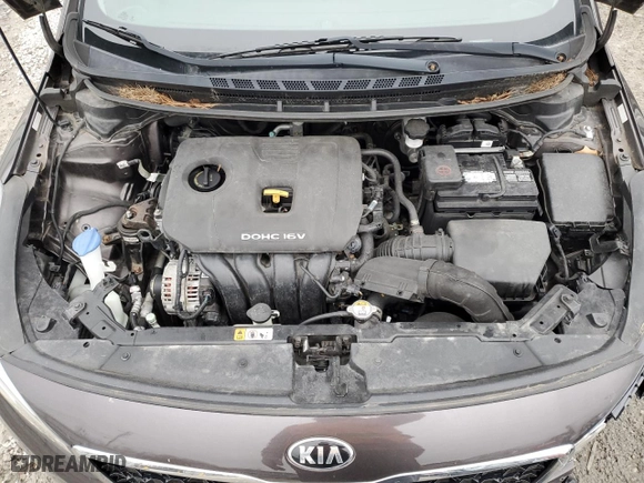 2017 Kia Forte LX with VIN 3KPFK4A76HE113560, listed as a Copart auction lot 42424175 with 43,898 mi miles and Salvage Title. Bid and sale history available at carsss.com. Image 11.