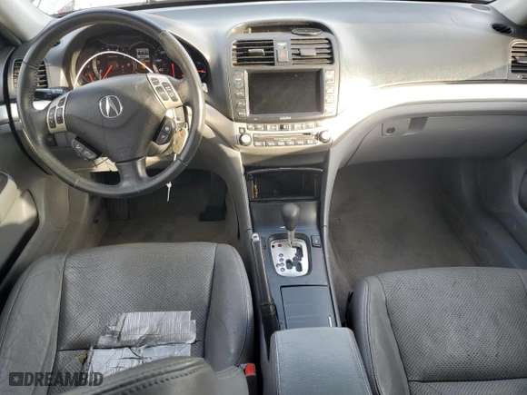 2007 Acura TSX Navi with VIN JH4CL96977C002155, listed as a Copart auction lot 45006465 with 159,370 mi miles and Salvage Title. Bid and sale history available at carsss.com. Image 8.