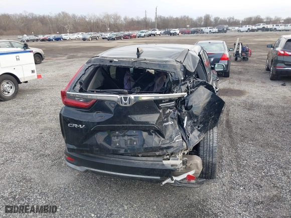 2021 Honda CR-V EX with VIN 2HKRW2H57MH657842, listed as a IAAI auction lot 41623480 with 65,178 mi miles. Bid and sale history available at carsss.com. Image 19.