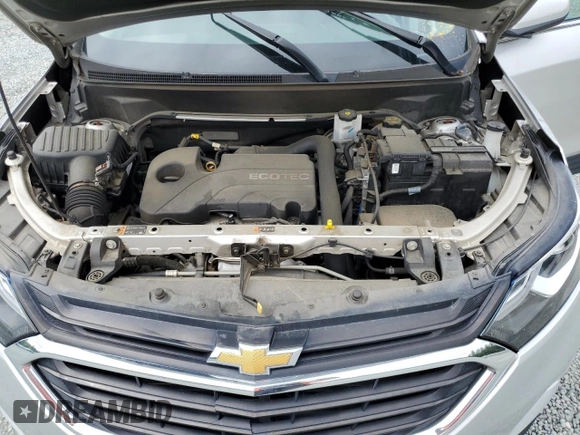 2021 Chevrolet Equinox LT with VIN 3GNAXJEV2MS160638, listed as a Copart auction lot 58692525 with 153,441 mi miles and Clean title. Bid and sale history available at DreamBid. Image 11.